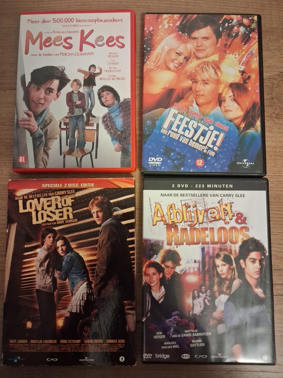 Feestje!, Afblijven!, Mees Kees, Radeloos, Nederlands, Overige genres, Zo goed als nieuw, Ophalen of Verzenden
