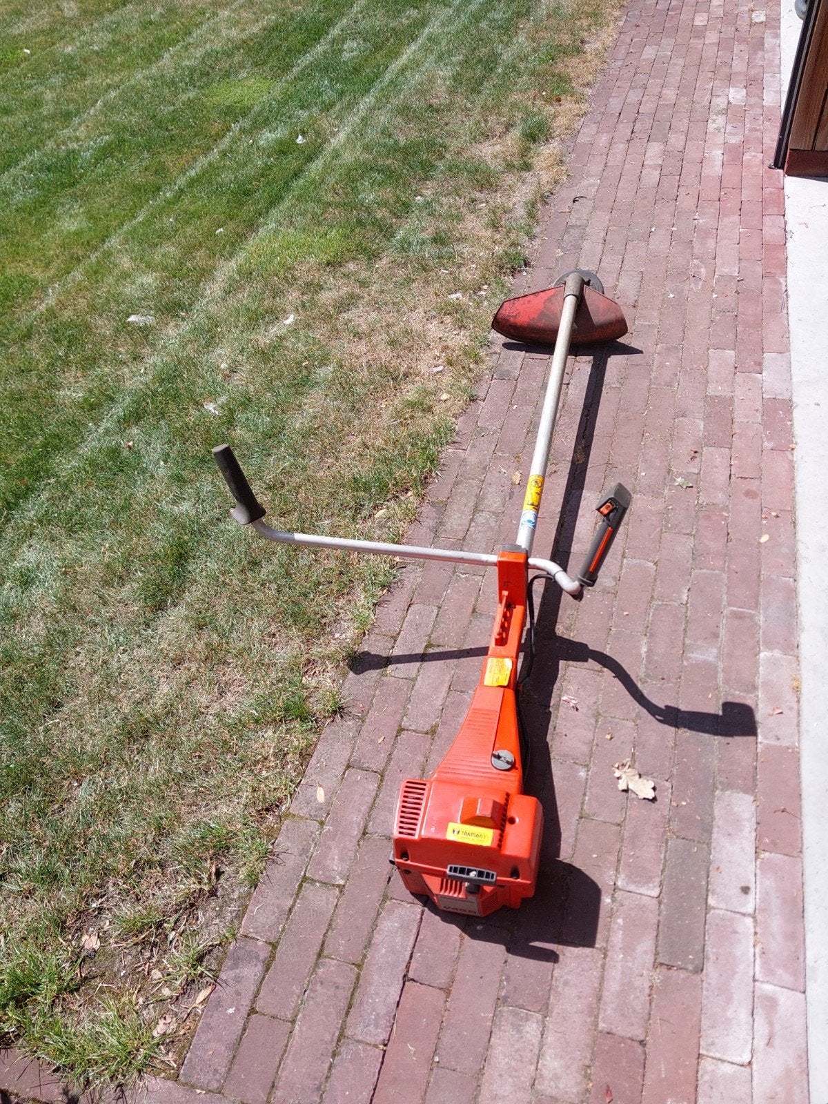 Husqvarna bosmaaier 245RX/245R met tuigje, Ophalen, Benzine, Gebruikt, 10 tot 30 cm