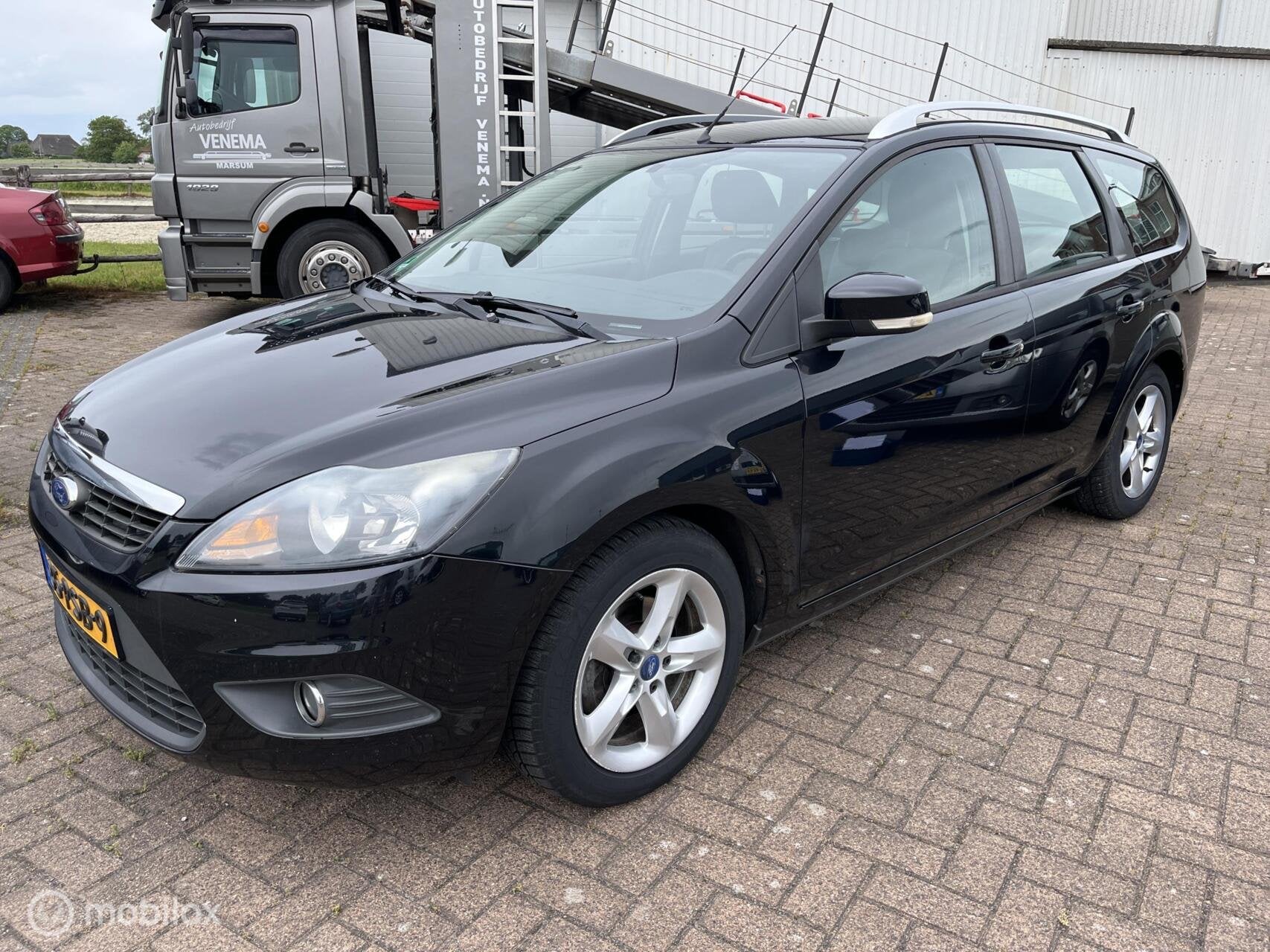 Ford Focus Wagon 1.6 TDCi Trend APK 08 ' 27, Auto's, Euro 5, Gebruikt, 4 cilinders, Zwart