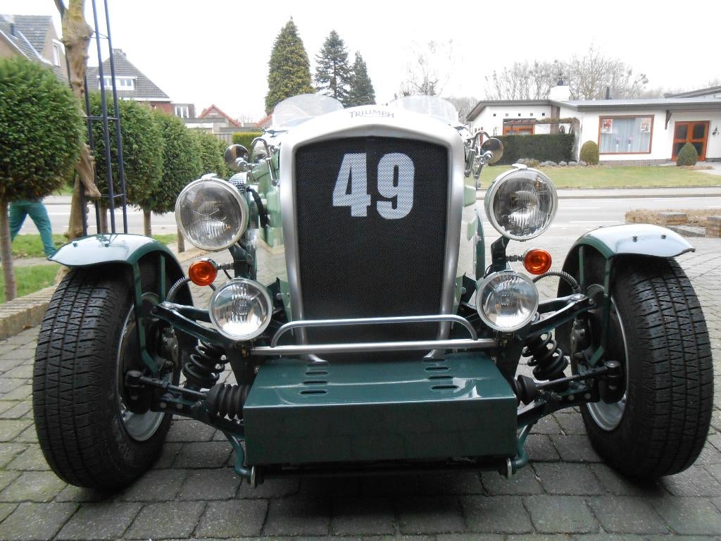 Te Koop Oldtimer Midge (Triumph 1300), Auto's, Overige merken, Zwart, Cabriolet, Handgeschakeld