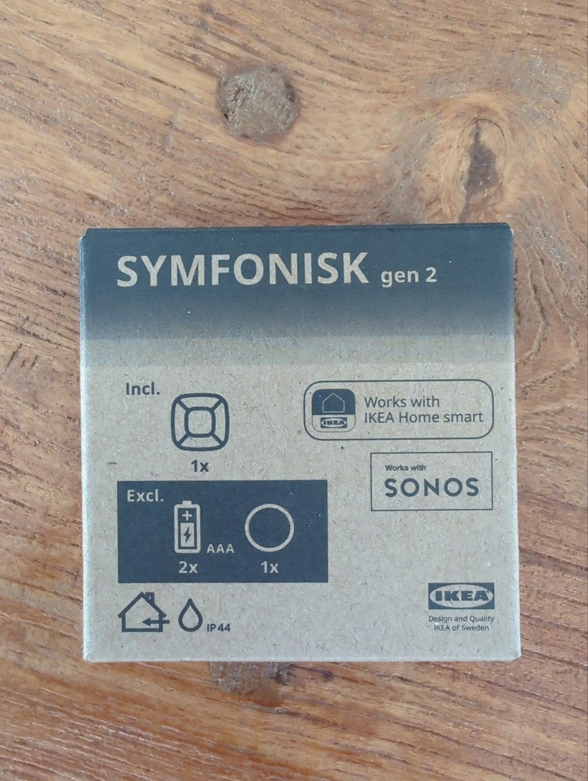 IKEA Symfonisk Gen. 2 Afstandsbediening voor Licht, Ophalen of Verzenden, Nieuw, Origineel