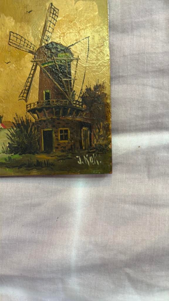 Prachtig schilderij van de schilder j kok, Ophalen of Verzenden