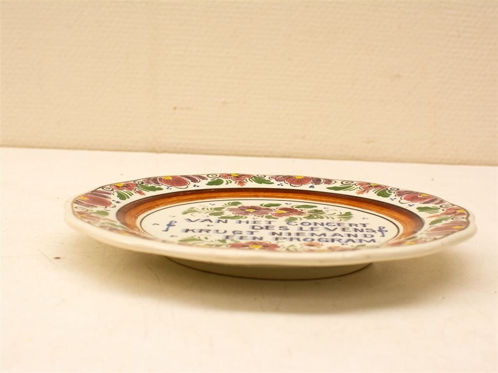 makkum wandbord 30430, Ophalen of Verzenden, Gebruikt