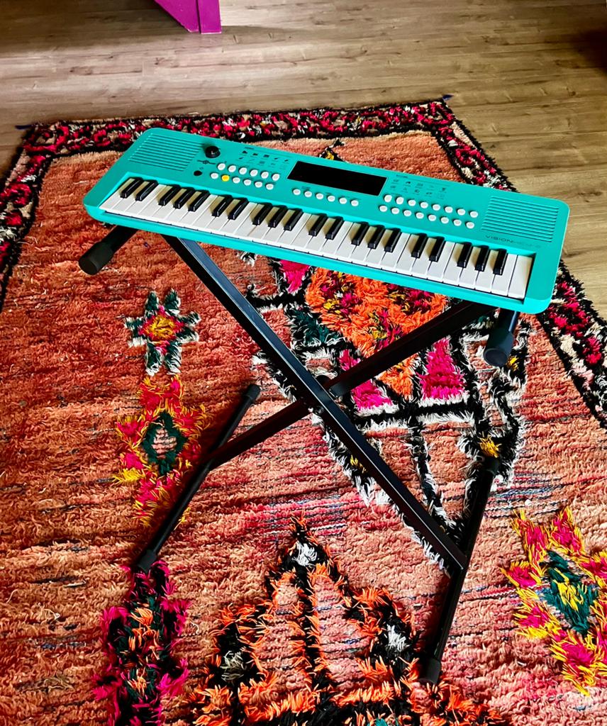 Keyboard voor een kind, Gebruikt, Met standaard, Ophalen, 49 toetsen