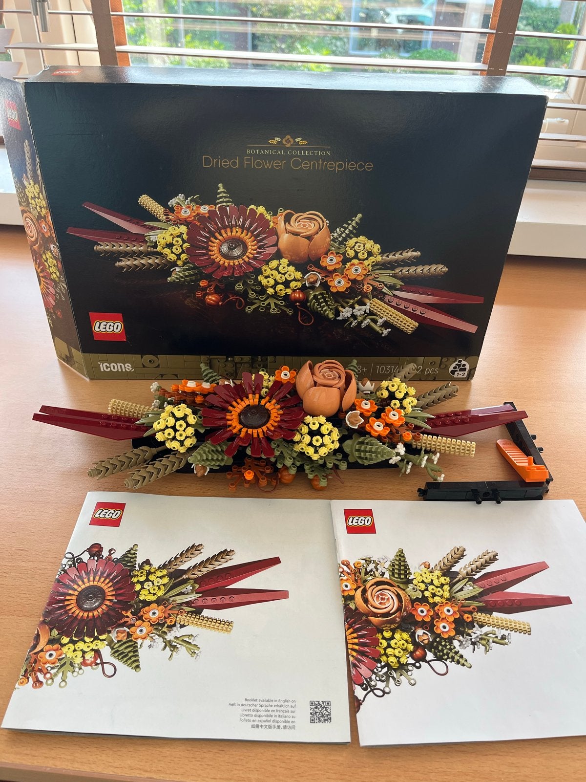 Lego Icons Gedroogd Bloemstuk 10314 - Zo goed als nieuw, Ophalen of Verzenden, Zo goed als nieuw, Lego