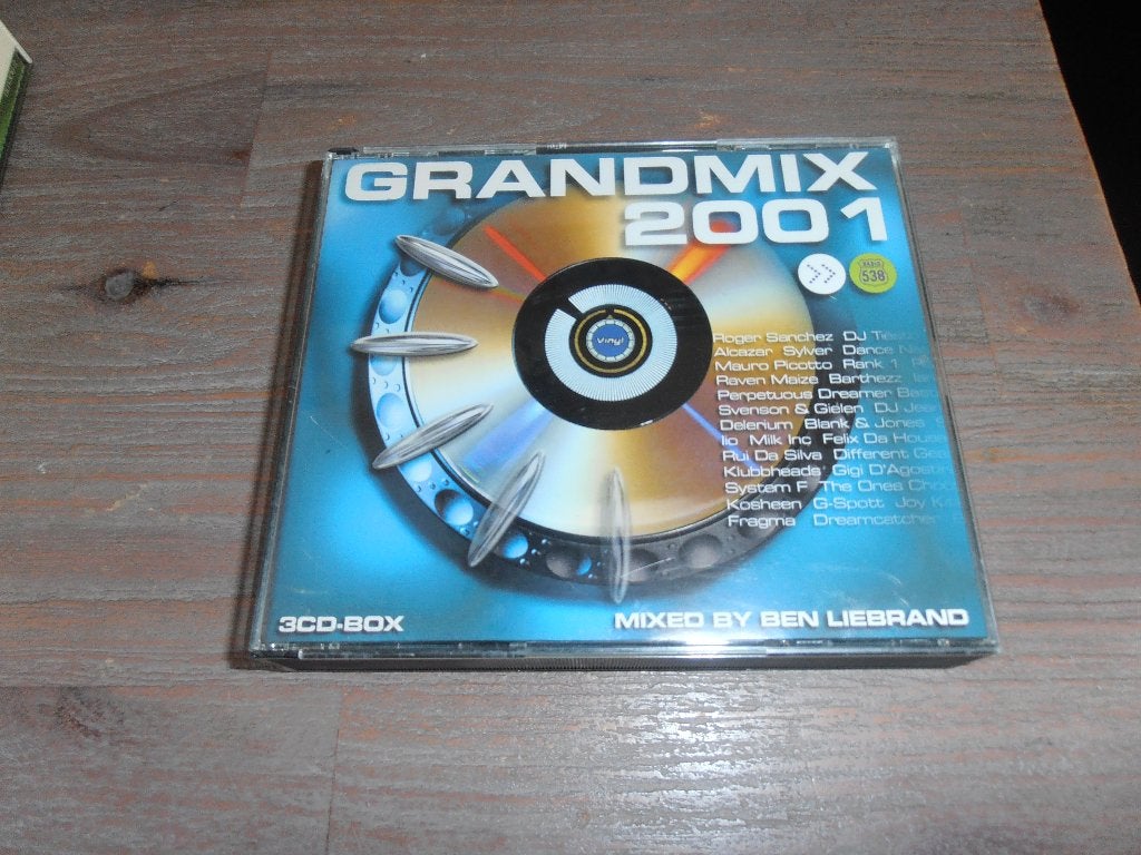Grandmix 2001 - Mixed by Ben Liebrand (3CD-BOX), Boxset, Dance, Ophalen of Verzenden, Zo goed als nieuw