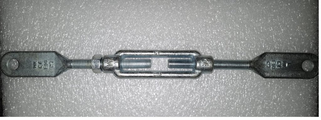 Spanschroef M12 verzinkt, Doe-het-zelf en Verbouw, Ophalen, Nieuw, 250 mm of meer, Bouten of Moeren