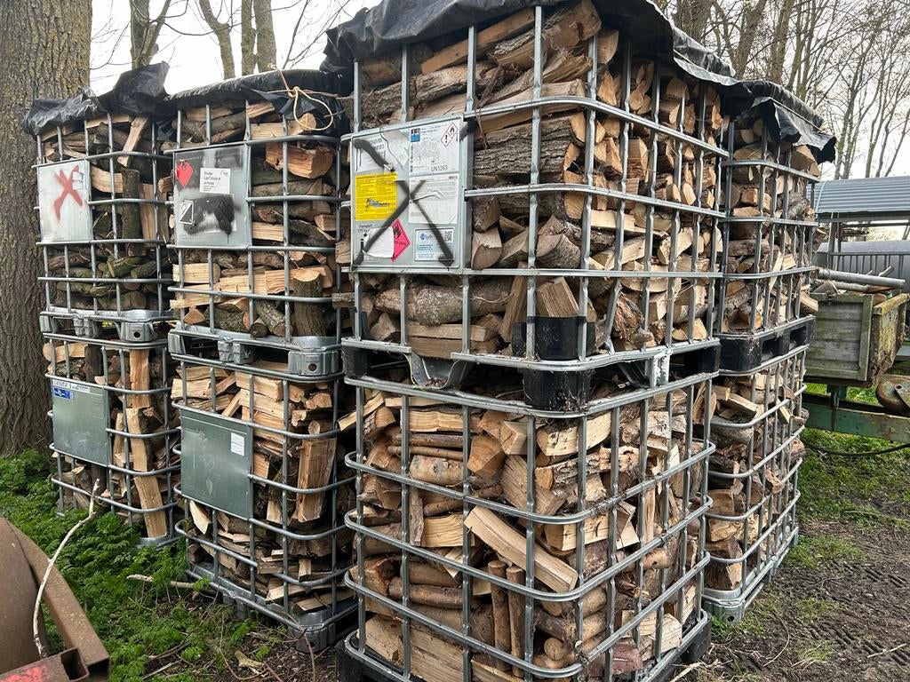 Brandhout gekloofd., 6 m³ of meer, Ophalen, Overige houtsoorten, Blokken