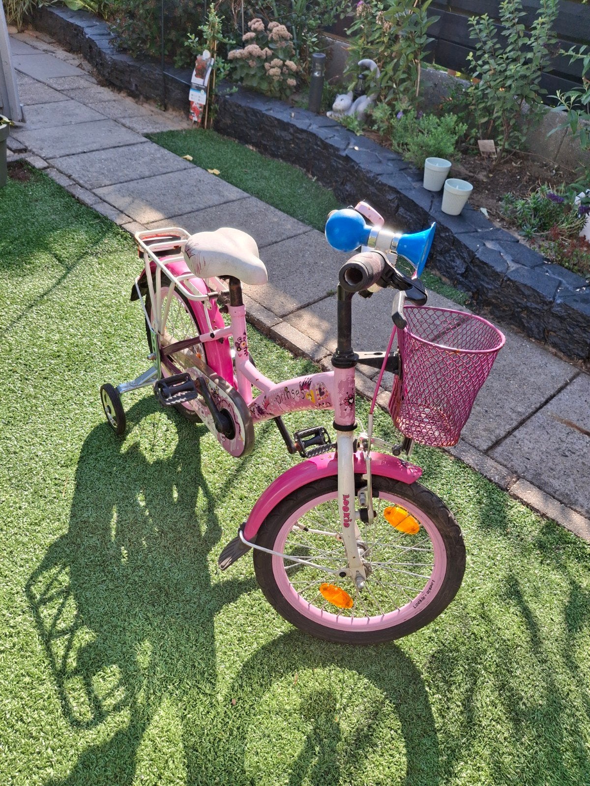 loeki 16 ichn meisjesfiets, Ophalen of Verzenden, Gebruikt, 16 tot 20 inch