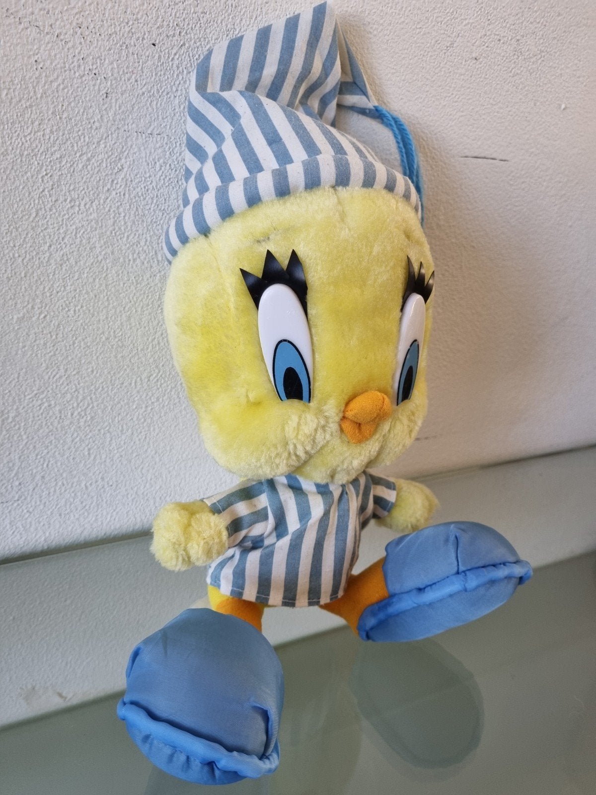 Orig,VNT,Jrn'90,LooneyTunes,TWEETY/PYAMA/SLOFFEN,40cm,Inwst!, Ophalen of Verzenden, Zo goed als nieuw, Overige typen