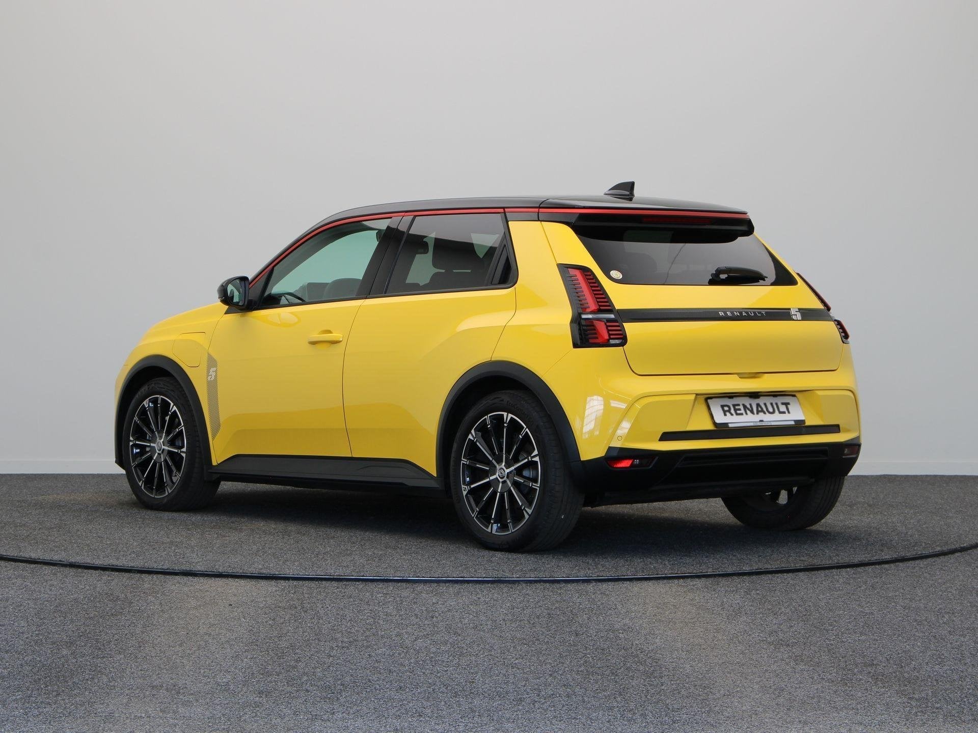 Renault 5 comfort range techno 52 kWh | Vijf jaar garantie |, Auto's, Dealer onderhouden, Stof, 31 min, Nieuw