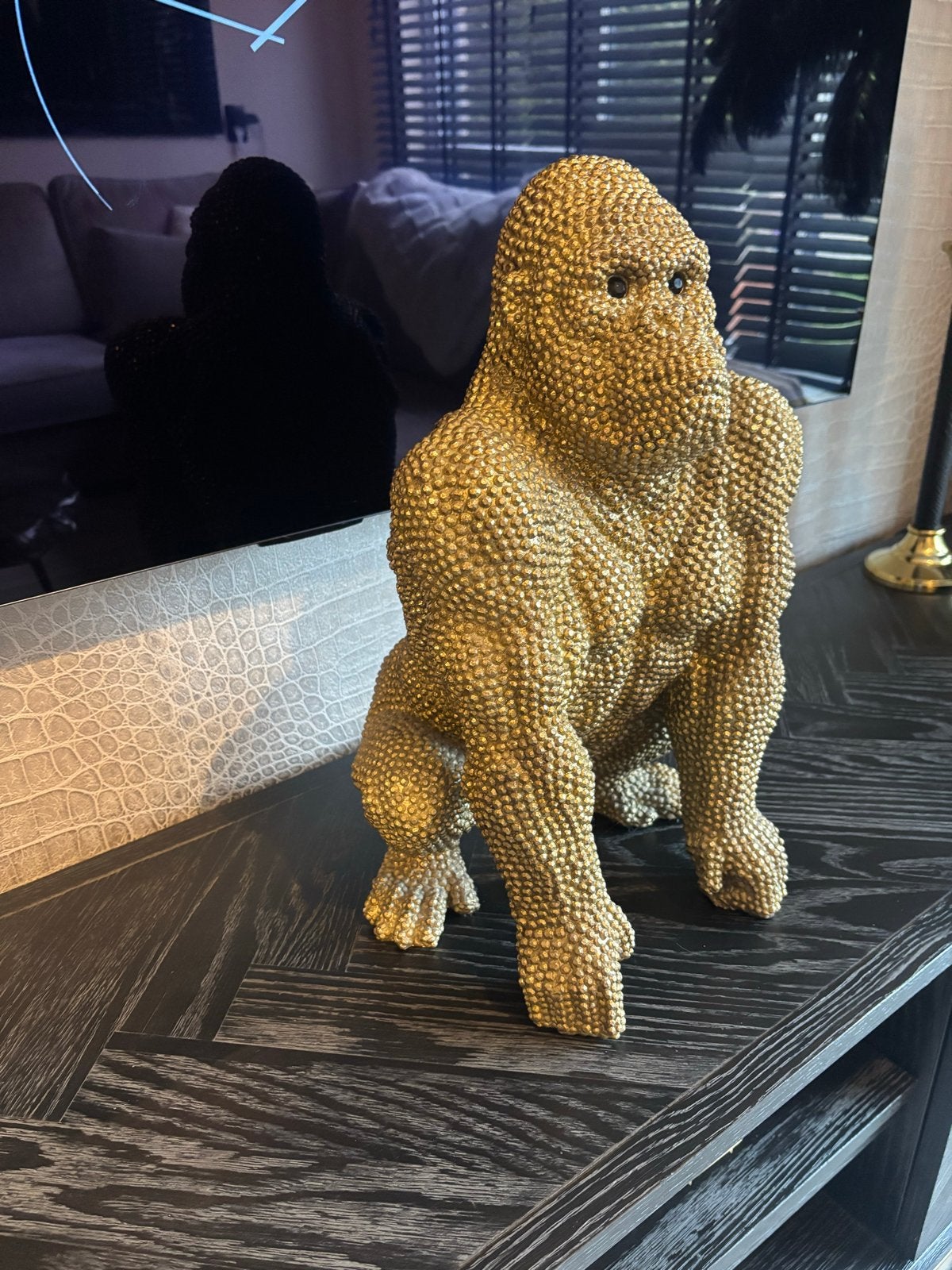 Richmond Gorilla Goud, Ophalen, Overige materialen, Zo goed als nieuw, Goud