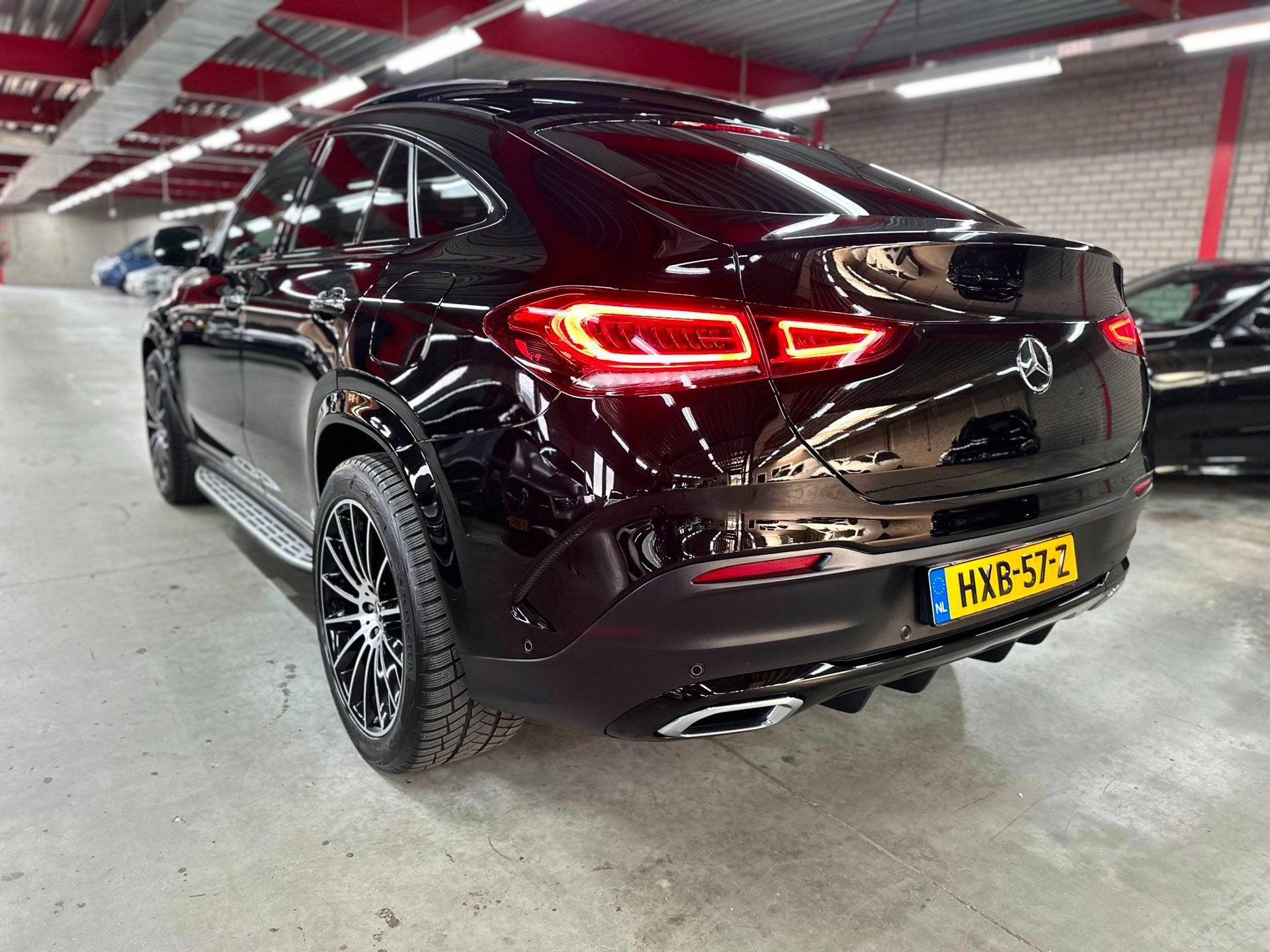 Mercedes-Benz GLE-klasse Coupé 350 de 4MATIC, AMG, Pano, BT, Auto's, Mercedes-Benz, Gebruikt, 4 cilinders, Zwart, Plug-in hybride