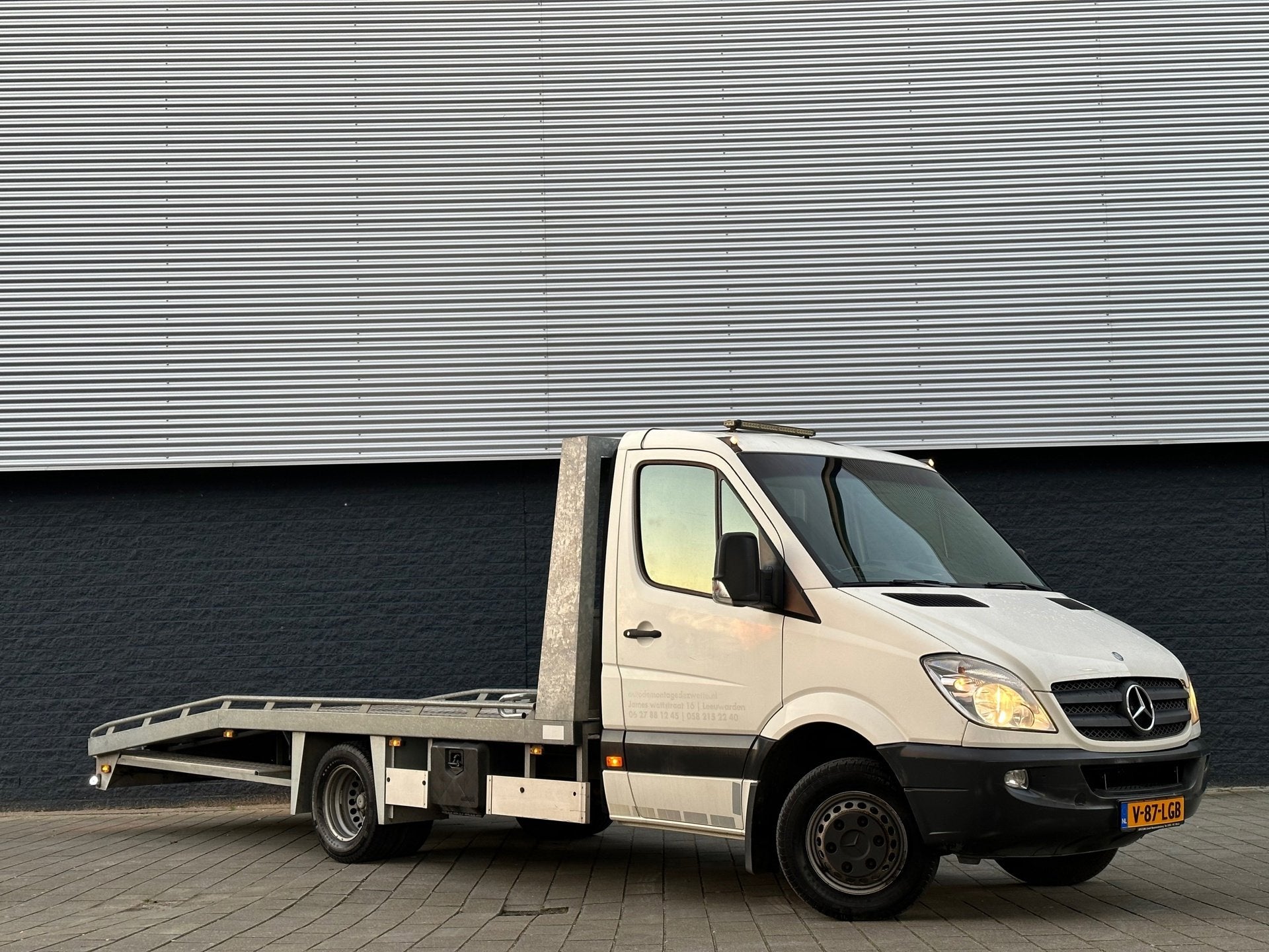 Mercedes-Benz SPRINTER 3.0D V6 Oprijwagen Auto ambulance Aut, 13 km/l, Euro 5, Gebruikt, 190 pk