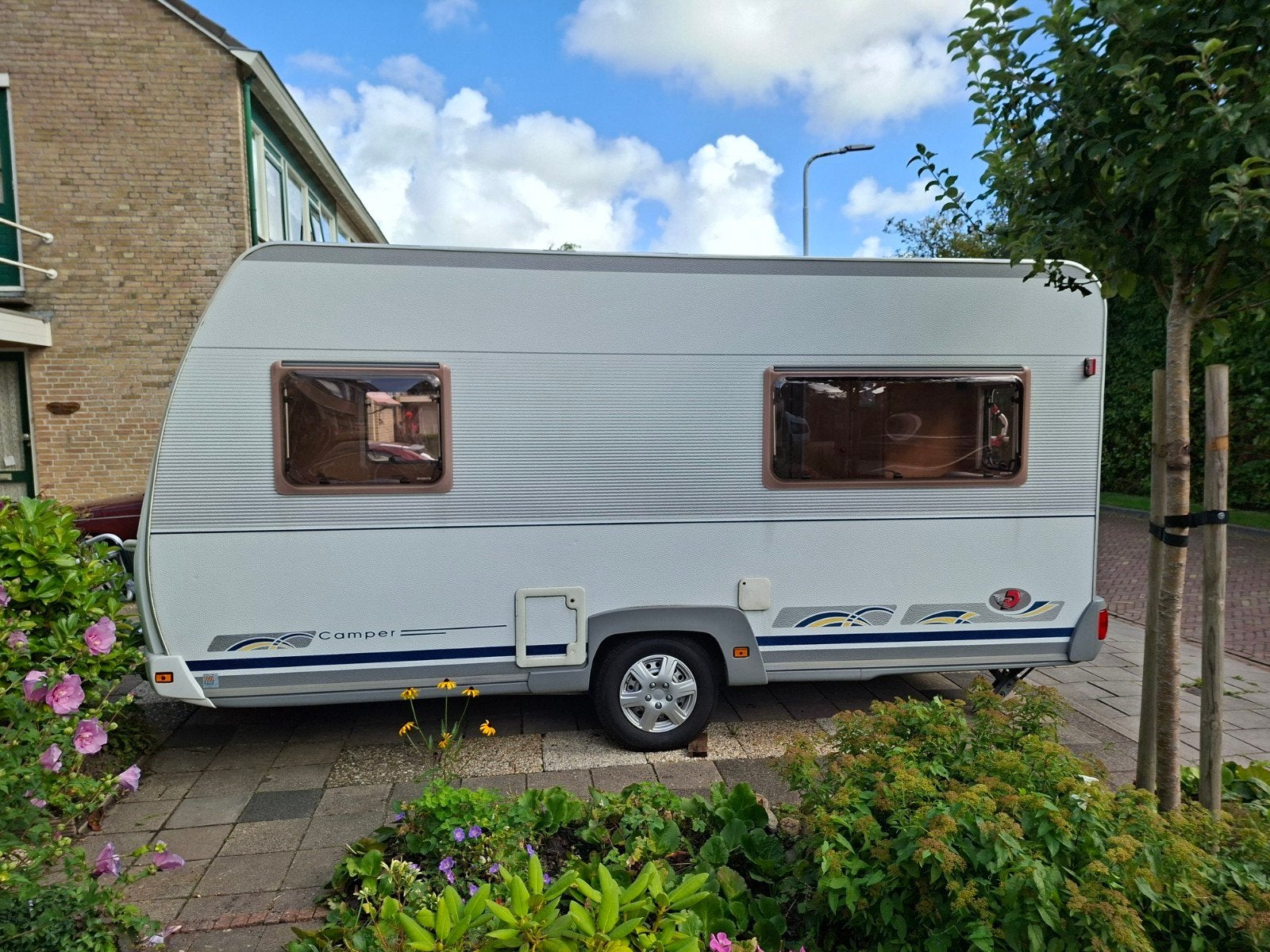 Dethleff caravan Camper 440 DB, Caravans en Kamperen, Koelkast, Treinzit, Particulier, Tot en met 4