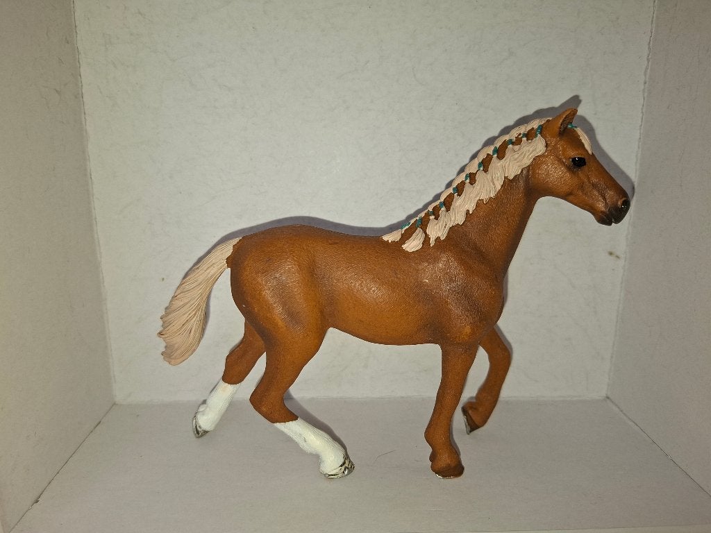 schleich volbloed merrie zonder dekje 42360, Ophalen of Verzenden, Zo goed als nieuw, Paard, Beeldje of Figuurtje