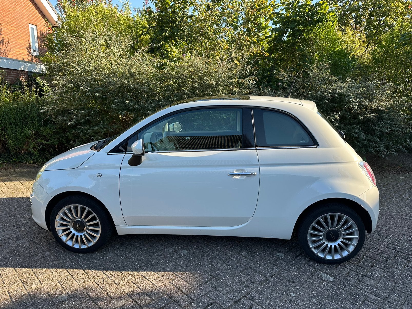 Fiat 500 1.2 C 2015 Wit, Auto's, Voorwielaandrijving, 1242 cc, 4 cilinders, 840 kg