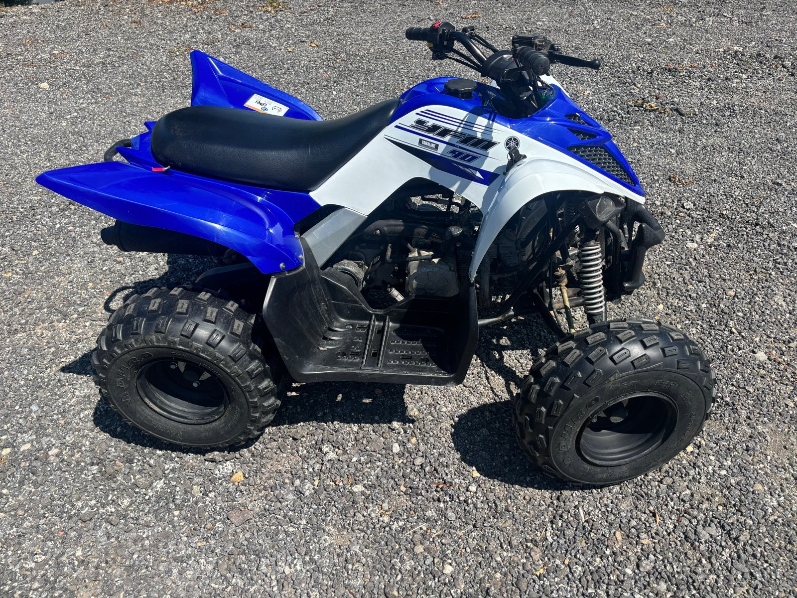 Yamaha YFM 90 raptor / YFM90 Quad, 90 cc, 11 kW of minder, 1 cilinder