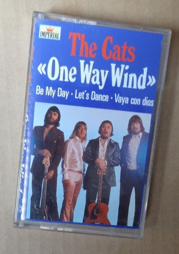 Cassettebandje THE CATS one way wind, Cd's en Dvd's, 1 bandje, Ophalen of Verzenden, Zo goed als nieuw, Voorbespeeld