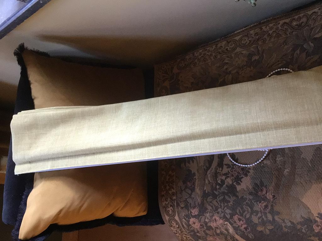 Nieuw vouwgordijn, Huis en Inrichting, Ophalen of Verzenden, Nieuw, Beige