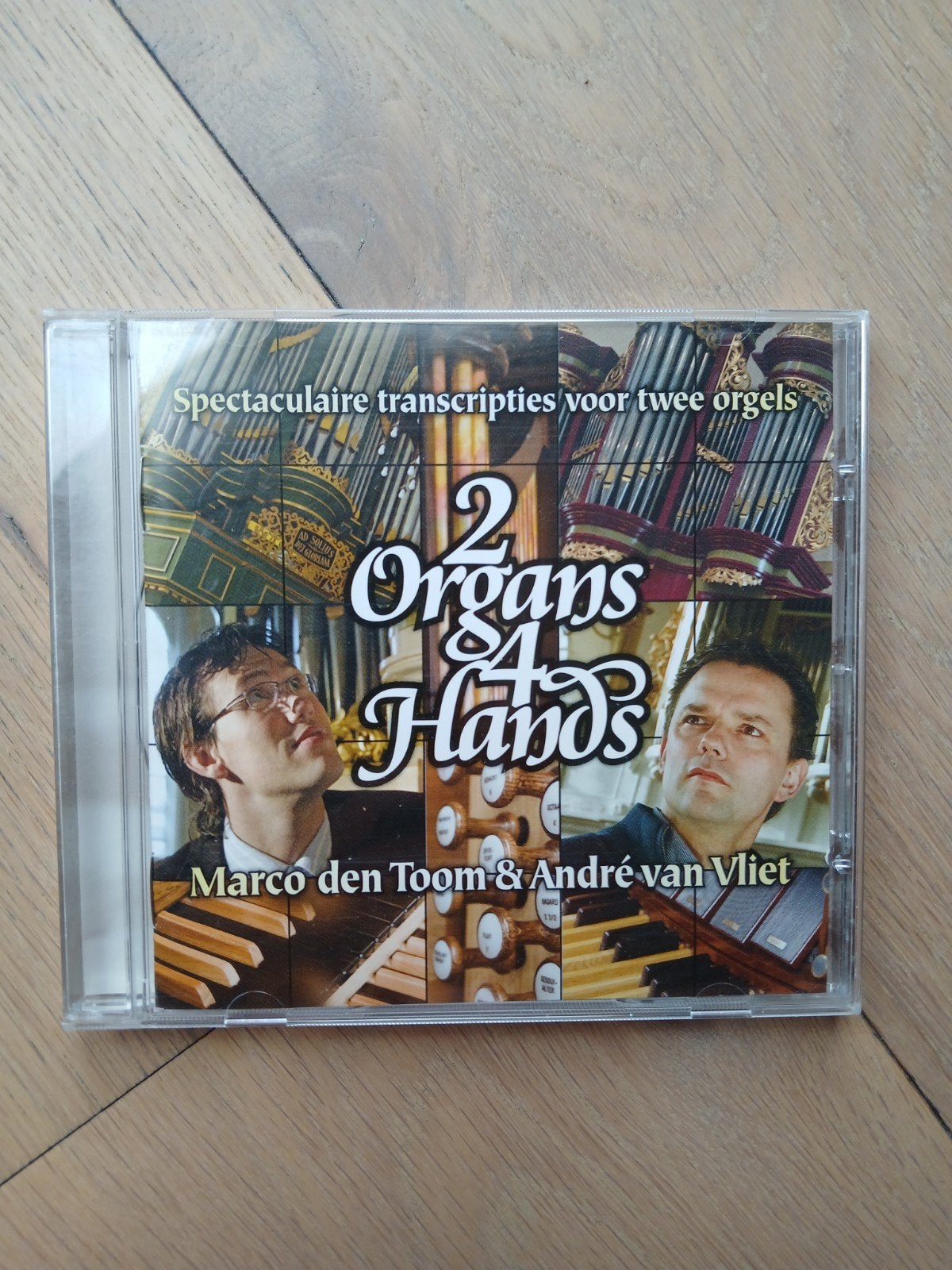 CD 2 Organs 4 Hands - Marco den Toom & André van Vliet, Ophalen of Verzenden