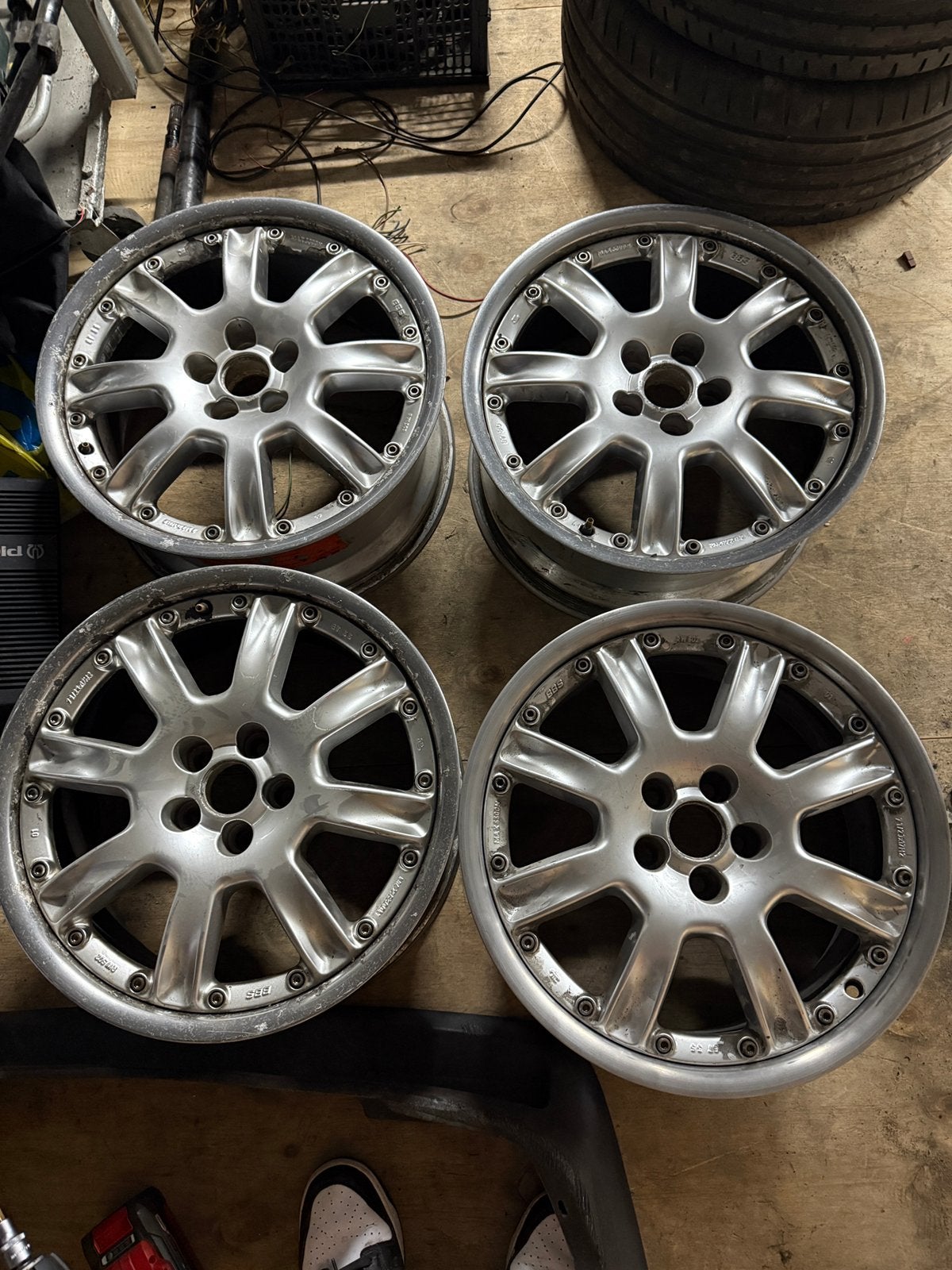 BBS RW502 5x100 17inch 7.5J ET35 2 Delig, Auto-onderdelen, Banden en Velgen, Velg(en), Zomerbanden, 17 inch, 185 mm, Ophalen