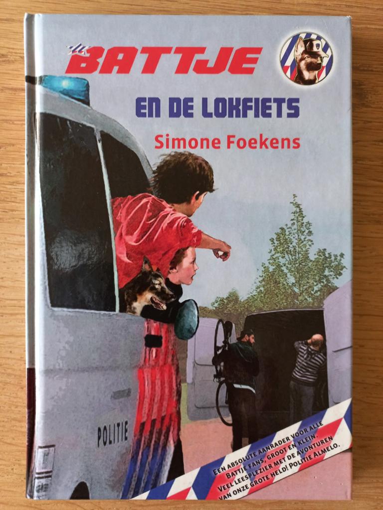 Battje en de lokfiets, Simone Foekens, christelijk, ZGAN!, Boeken, Ophalen of Verzenden, Zo goed als nieuw