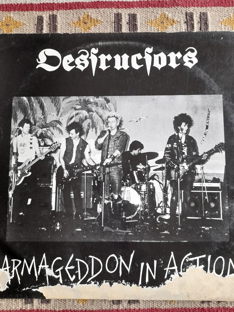 Destructors- Armageddon In Action, Ophalen of Verzenden, Gebruikt, 12 inch, Poprock