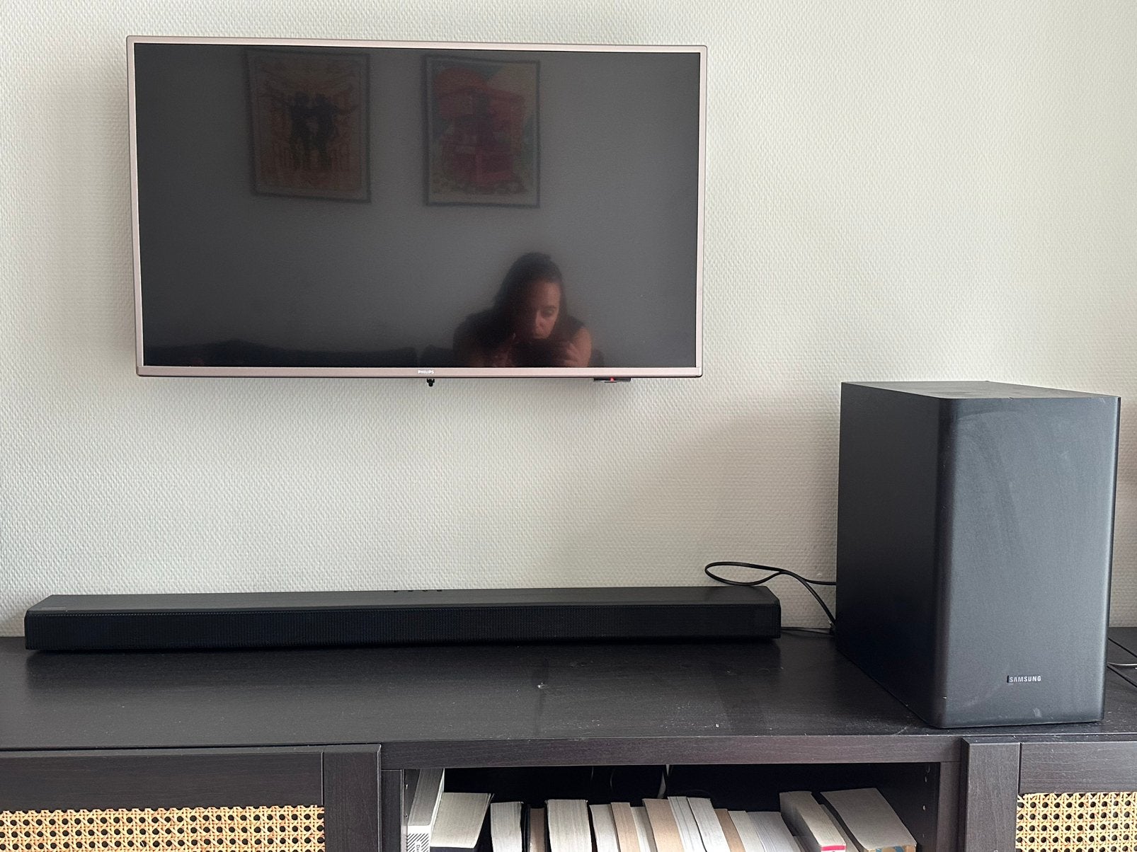 Samsung HW-T650 Soundbar met Subwoofer, Ophalen, 50 Hz, Zo goed als nieuw, Samsung