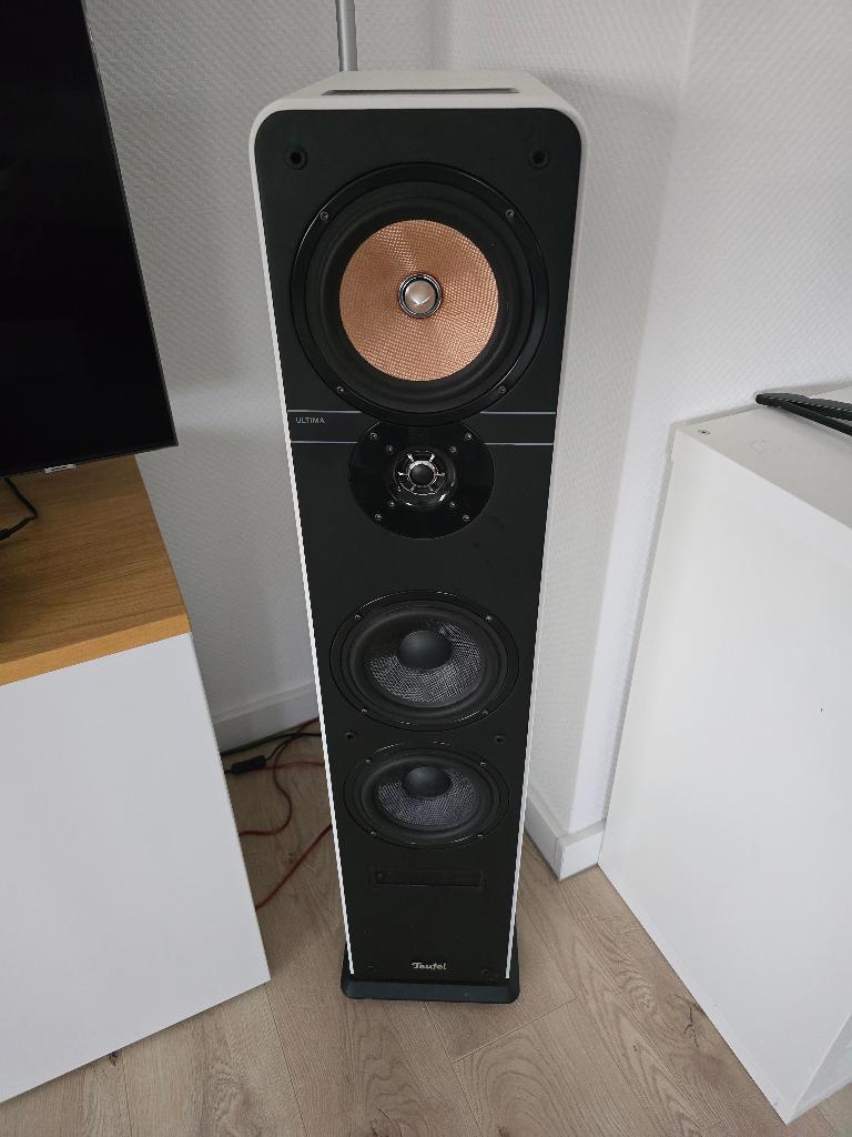 Teufel ultima 40 ACTIVE mk2 speakers, Audio, Tv en Foto, Gebruikt, 120 watt of meer, Front, Rear of Stereo speakers, Ophalen