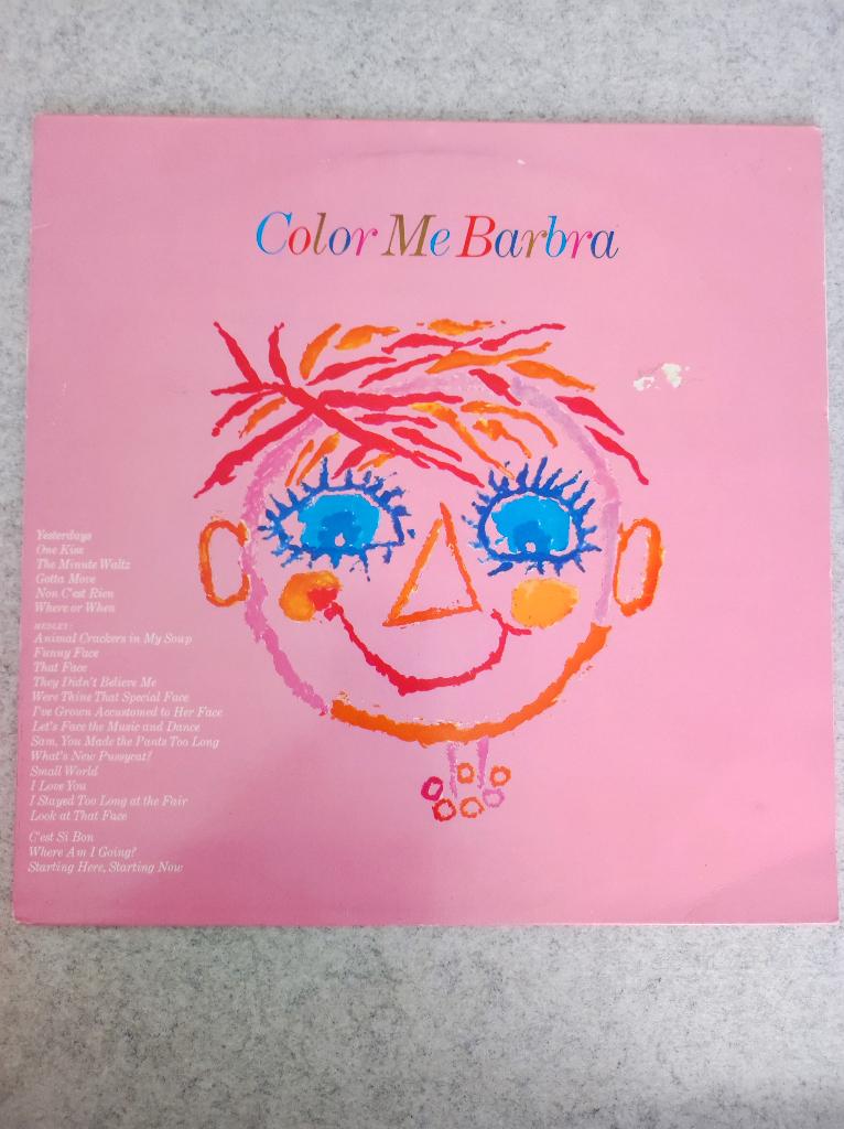 Color me Barbra, Ophalen of Verzenden, Zo goed als nieuw, 12 inch, 1960 - 1969