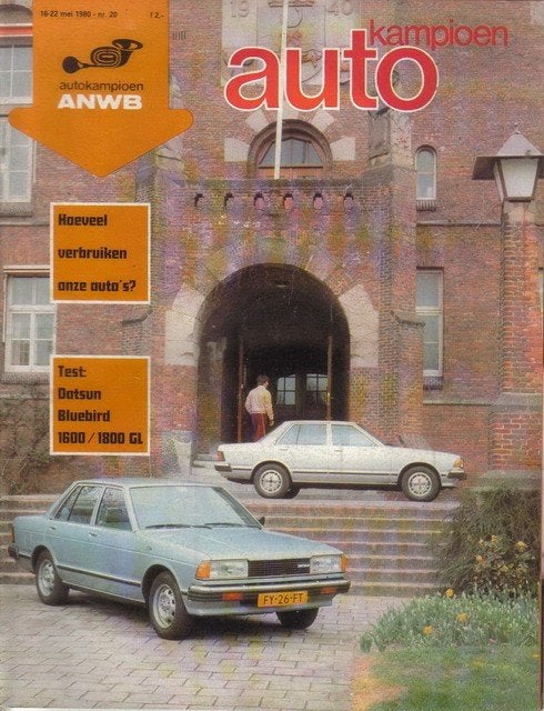 Autokampioen 20 1980 : Datsun Bluebird 1600 GL / 1800 GL, Ophalen of Verzenden, Gelezen, Algemeen