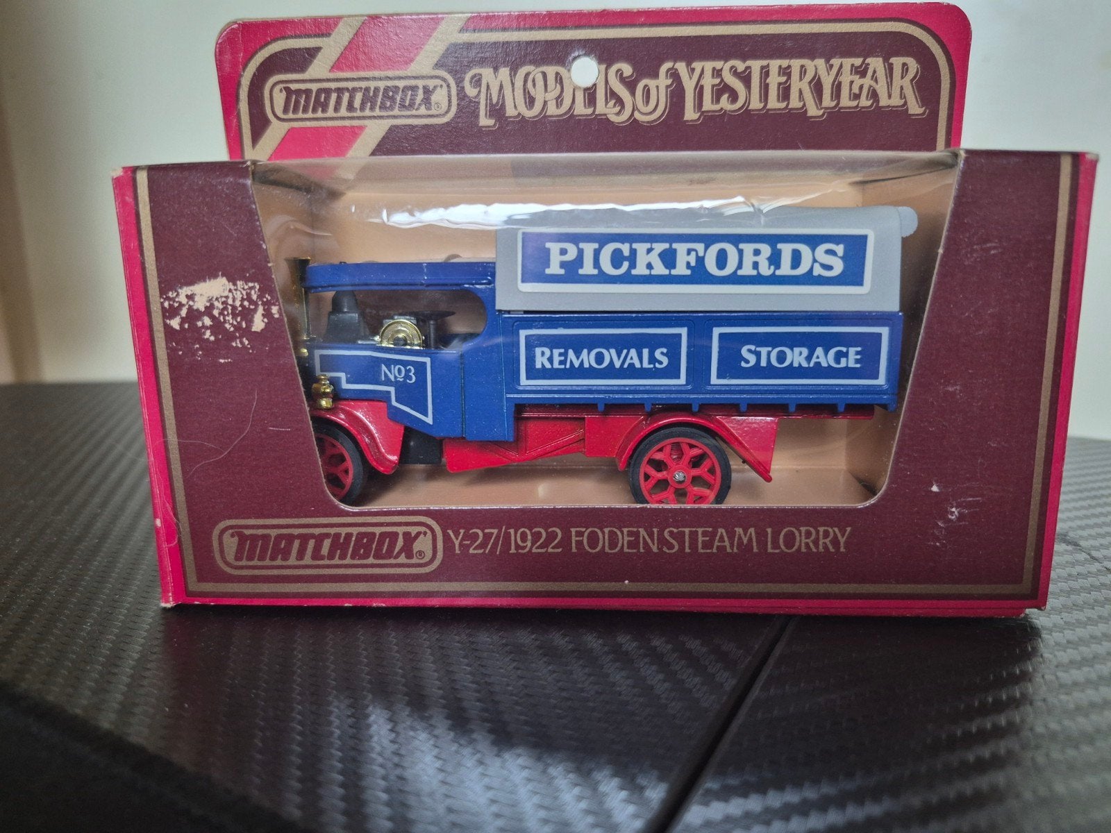 Matchbox Yesteryear Y-27 1922 Foden Steam Lorry Pickfords (O, Verzenden, Gebruikt, Matchbox