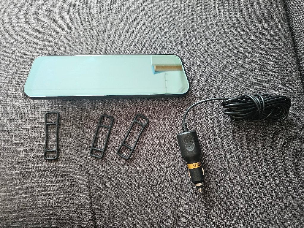 10" Car Rear View Mirror HD 1080P Video Recorder, Auto diversen, Ophalen of Verzenden, Zo goed als nieuw