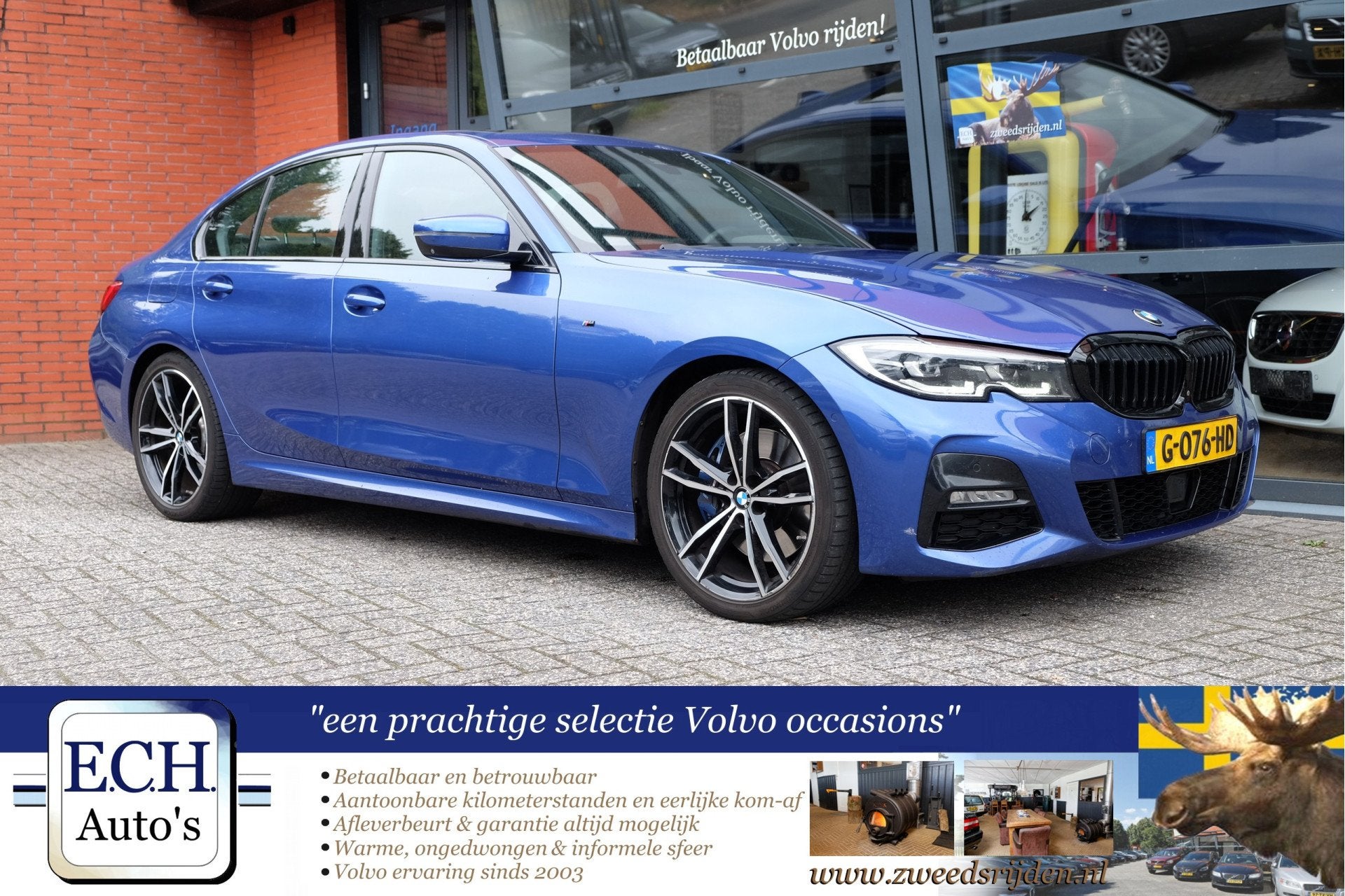 BMW 3-serie 330i High Executive Edition, Panoramadak, Automaat, 1998 cc, Achterwielaandrijving, Gebruikt
