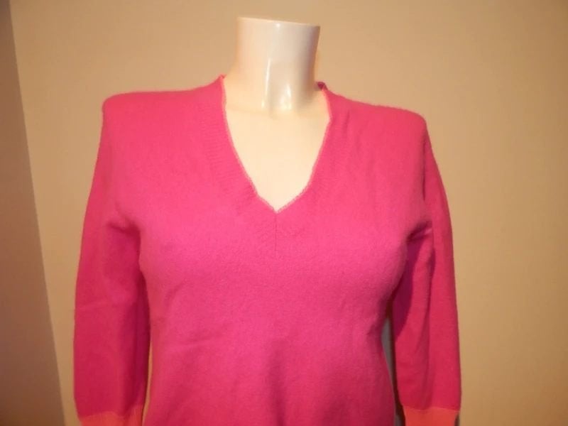 Essentiel Antwerp fel roze gebreide trui apart deel mouw S, Kleding | Dames, Truien en Vesten, Verzenden, Essentiel Antwerp, Roze