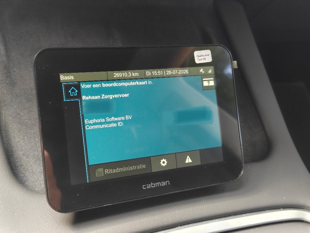 Cabman Go MDT 5"  incl. Model Y CANbus + Factuur en Garantie, Ophalen of Verzenden, Zo goed als nieuw