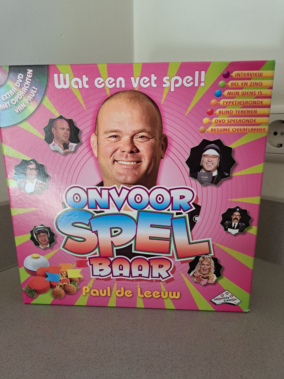 Onvoorspelbaar: Het Paul de Leeuw Spel met DVD, Hobby en Vrije tijd, Gezelschapsspellen | Bordspellen, Vijf spelers of meer, Ophalen of Verzenden