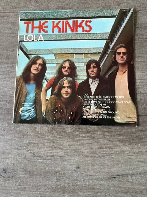 LP The Kinks	- Lola - 1971, Ophalen of Verzenden, Gebruikt, Pop, LP