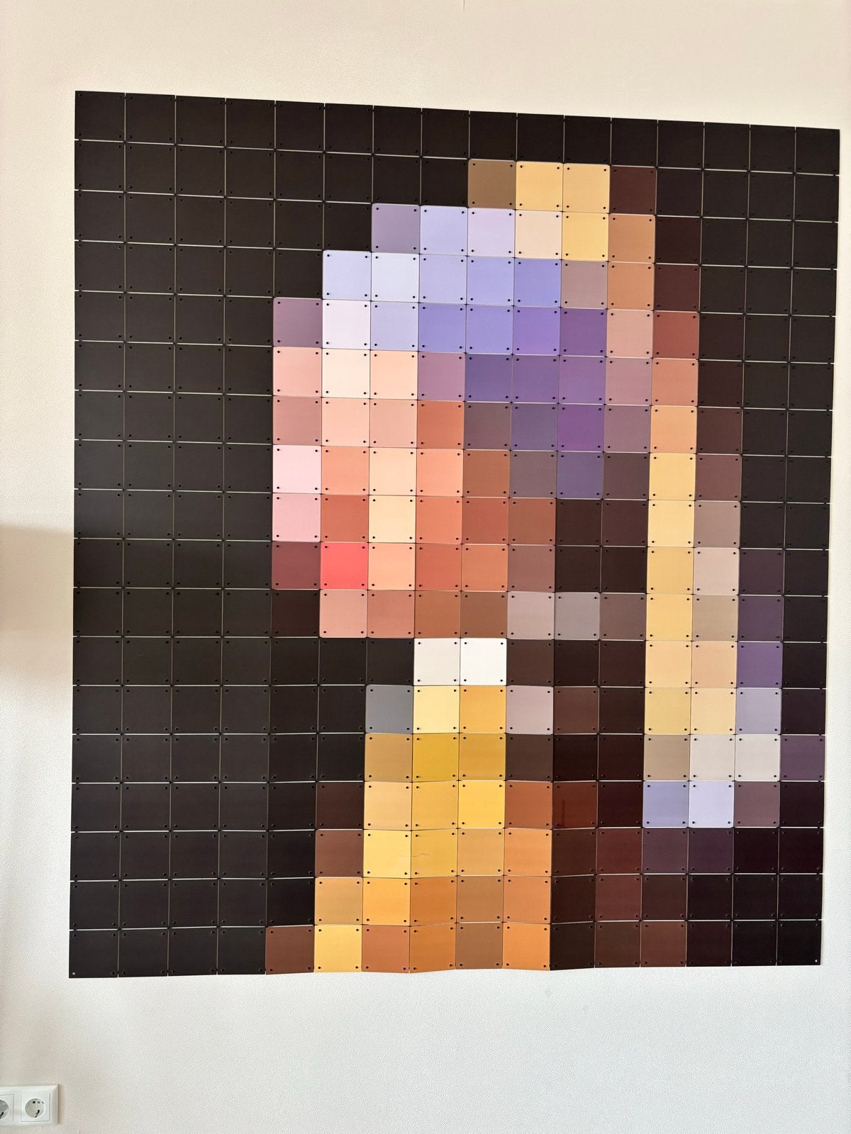 IXXI Meisje met de parel pixel art (160x180 cm), Huis en Inrichting, Woonaccessoires | Schilderijen, Tekeningen en Foto's, Oorspronkelijke maker