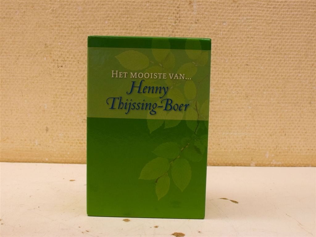 Boekenbox Henny Thijssing-Boer 52179, Ophalen of Verzenden, Gelezen