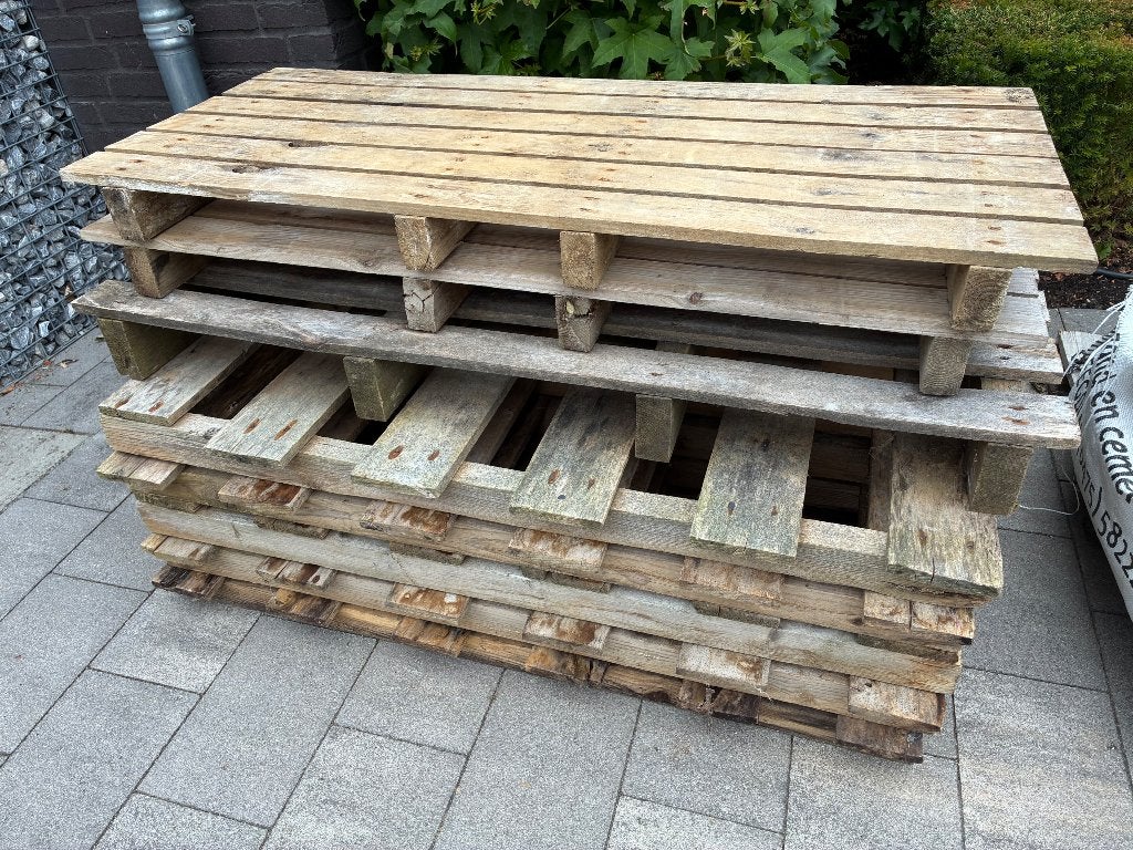 Pallets stookhout GRATIS!, Ophalen, Gebruikt, Pallet, Minder dan 200 cm