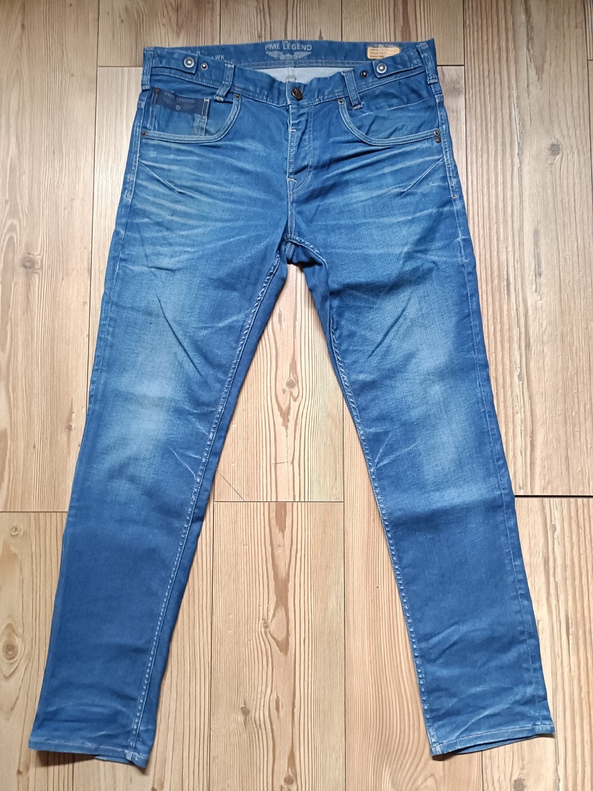 PME Legend stretch maat 36-32, Ophalen of Verzenden, Zo goed als nieuw, Blauw, W36 - W38 (confectie 52/54)