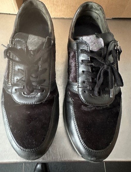Zwarte Gabor sneakers maat 38, Zwart, Gabor, Ophalen of Verzenden, Sneakers of Gympen