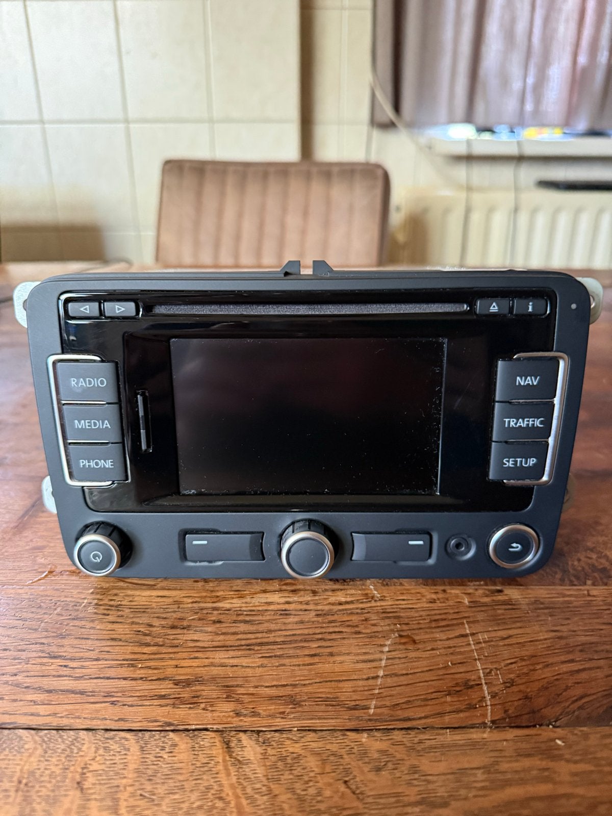 Volkswagen Golf Radio RNS310 (2012), Ophalen, Gebruikt