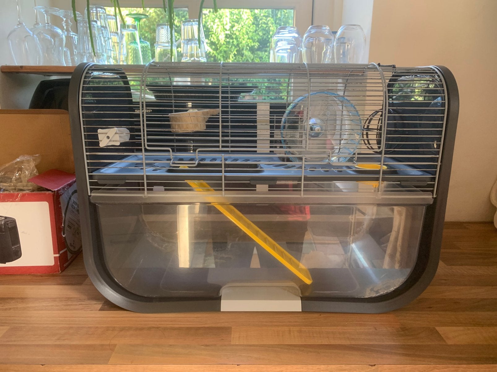 Hamsterkooi voor muizen en hamsters, Dieren en Toebehoren, Kooi, Minder dan 75 cm, Zo goed als nieuw, Ophalen