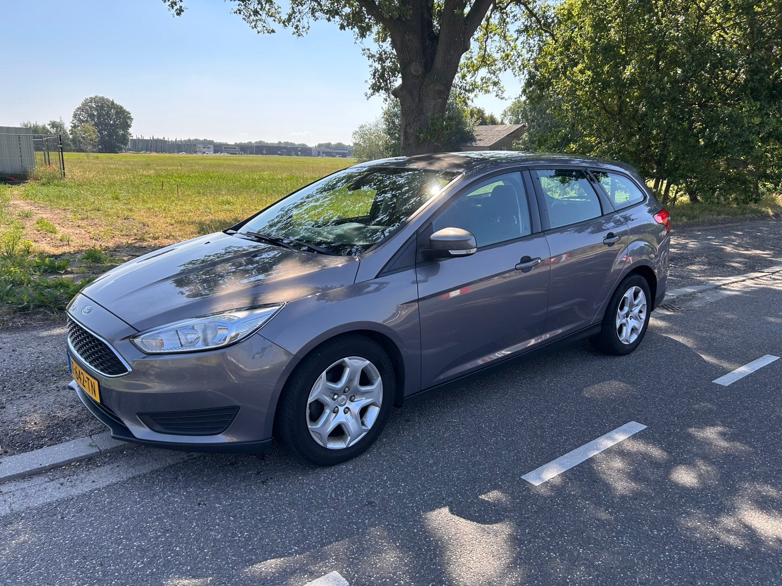 Ford Focus 1.0 Ecoboost 74KW Wagon 2016 Bruin, Auto's, Bruin, 100 pk, Handgeschakeld, 999 cc