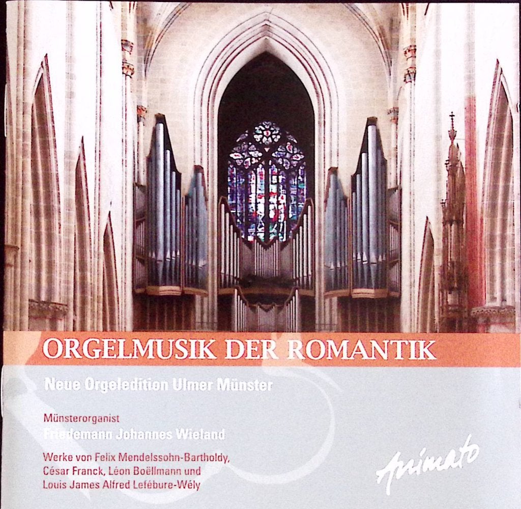 Orgelmuziek der Romantik - Nieuwe Orgeleditie Ulmer Münster, Gebruikt, Romantiek, Inclusief boekje, Orkest of Ballet