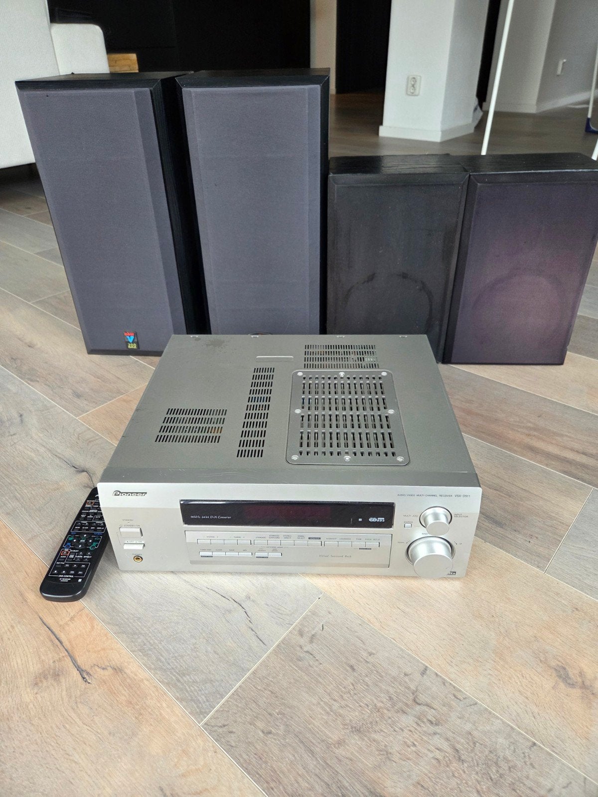 Pioneer Receiver incl speakers Bose B&W, Ophalen, 70 watt of meer, Pioneer, Overige spelers