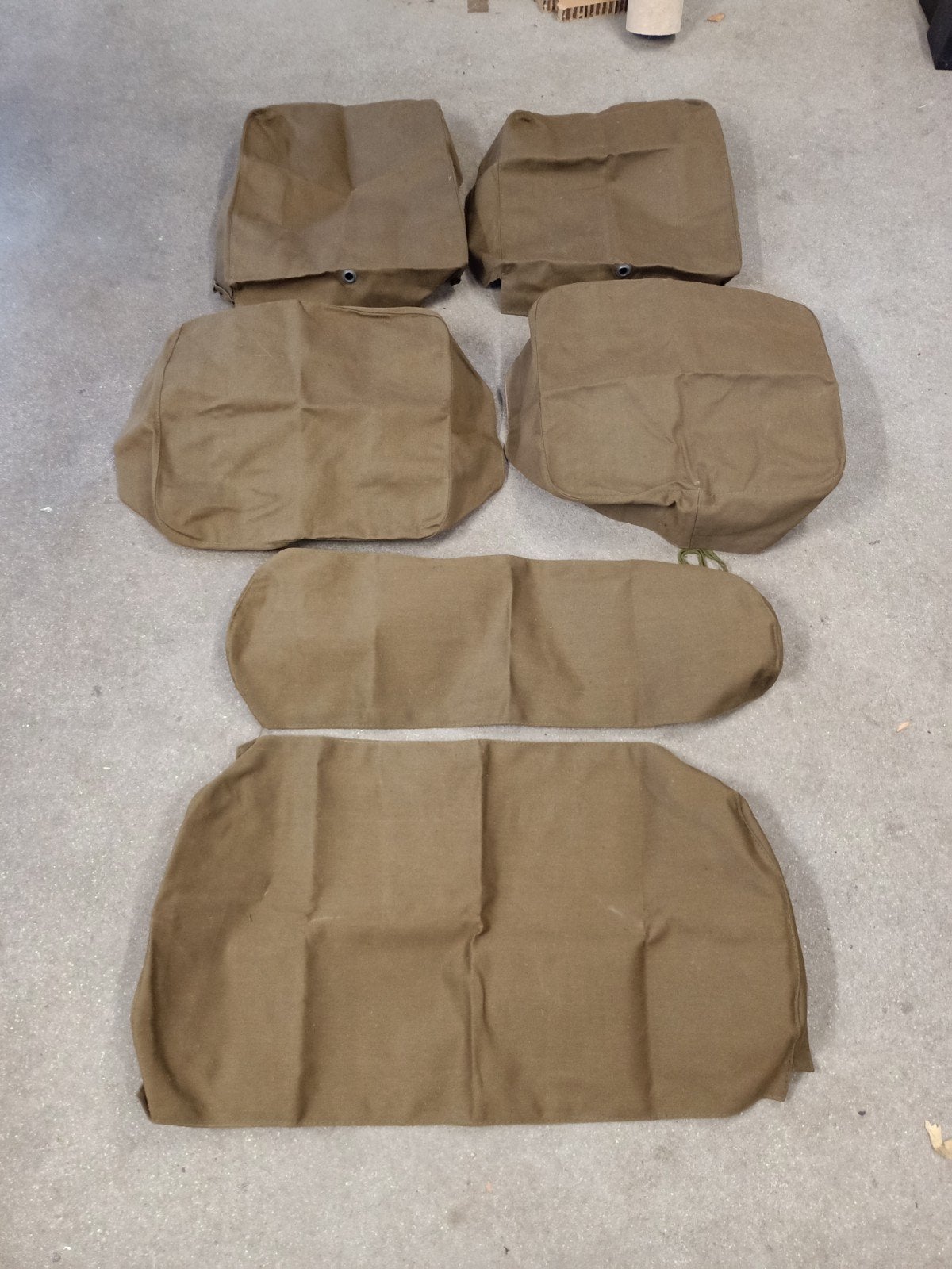 Nieuwe stoelbekleding Nekaf M38a1 en diverse onderdelen, Ophalen of Verzenden, Nieuw